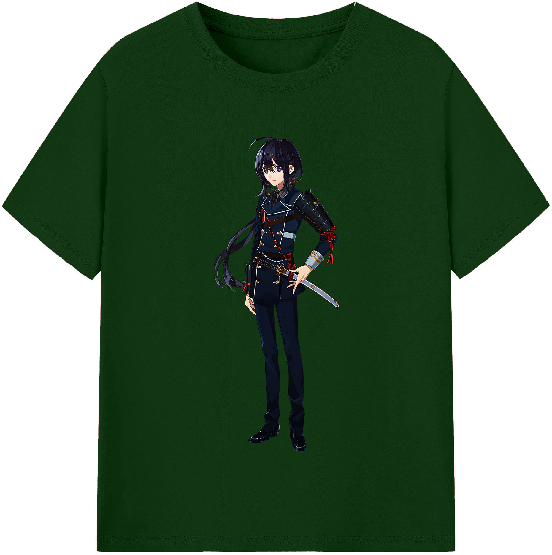 （画像用） 刀剣乱舞 Touken Ranbu 綿100％半袖Tシャツ（フロントプリント）